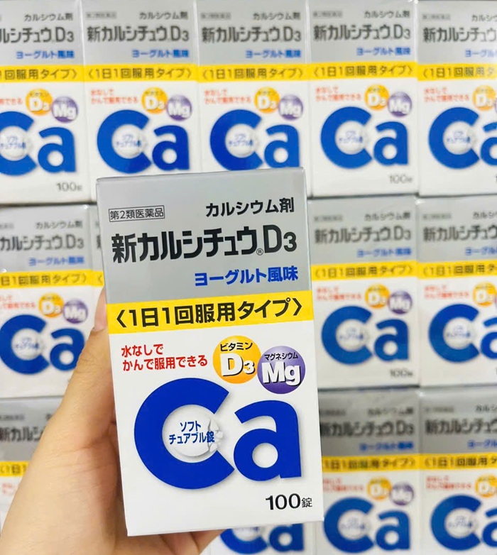 Canxi D3 Magie Takeda của Nhật Bản hộp 100 viên