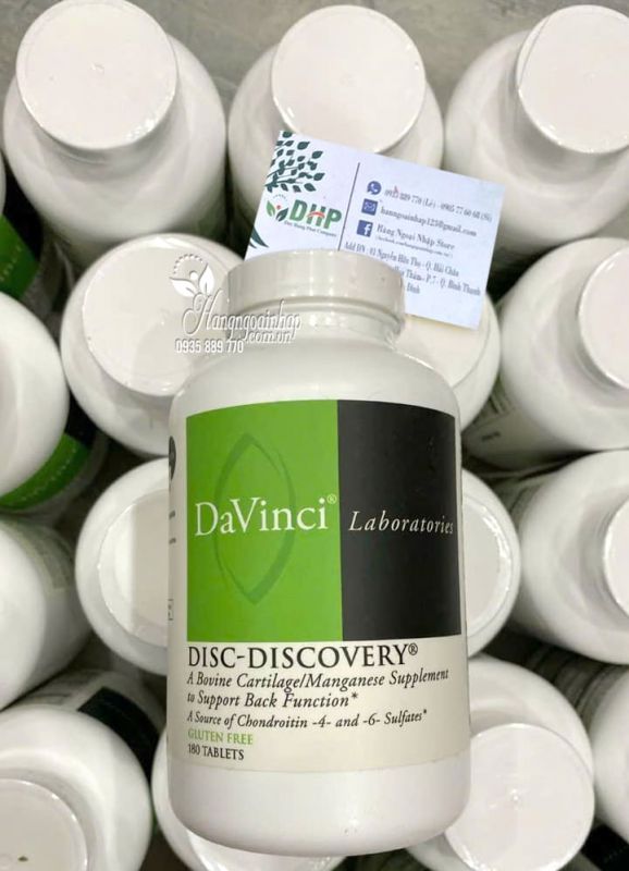 Viên uống Davinci Disc-Discovery điều trị thoát vị đĩa đệm 89