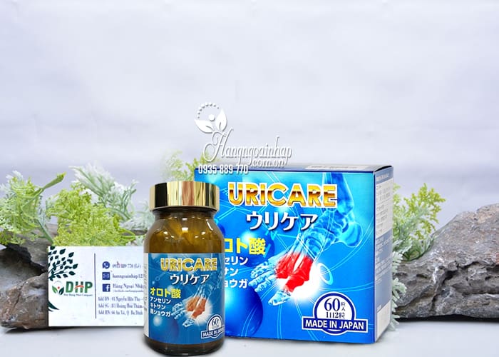 Viên uống hỗ trợ trị gout Uricare JpanWell 60 viên Nhật Bản 5