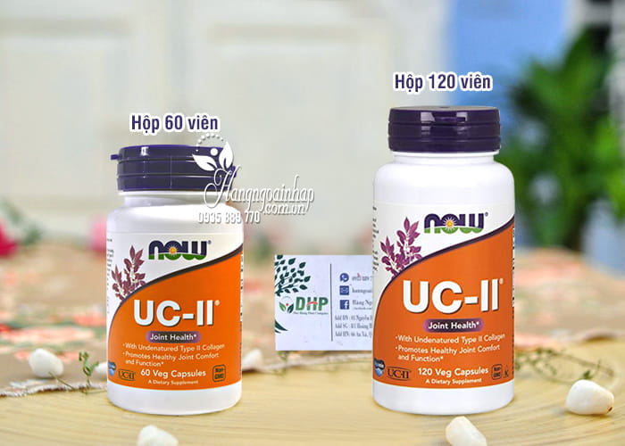 Viên uống hỗ trợ xương khớp Now UC-II Collagen Type II của Mỹ 5