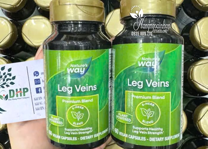 Viên uống Nature’s Way Leg Veins giảm suy giãn tĩnh mạch 8
