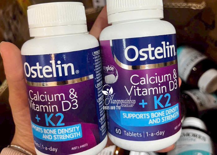 Ostelin Calcium & Vitamin D3 + K2 của Úc