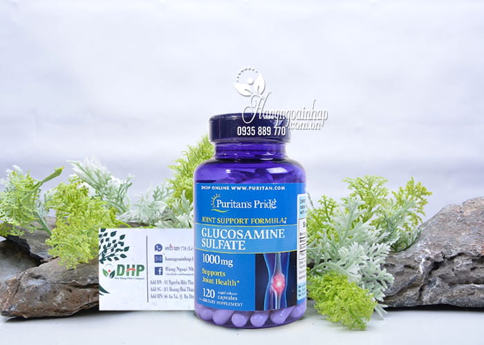 Viên Uống Puritan's Pride Glucosamine Chondroitin Complex 120 Viên 7