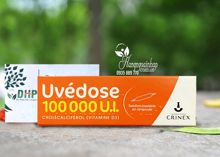 Vitamin D3 Uvedose 100.000IU liều cao của Pháp, giá tốt  6