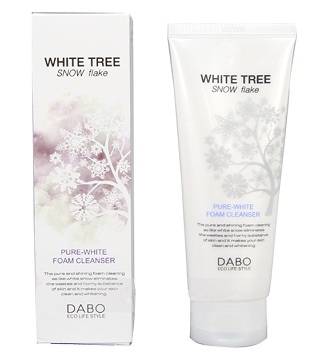 Sữa Rửa Mặt Hạt Massage Dabo White Tree Snow Flake