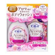 Sữa Tắm Nhật Kao Aroma Time 550ml + Refill 400ml