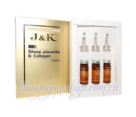 J K Sheep Placenta Collagen - Tinh chất serum nhau thai Úc