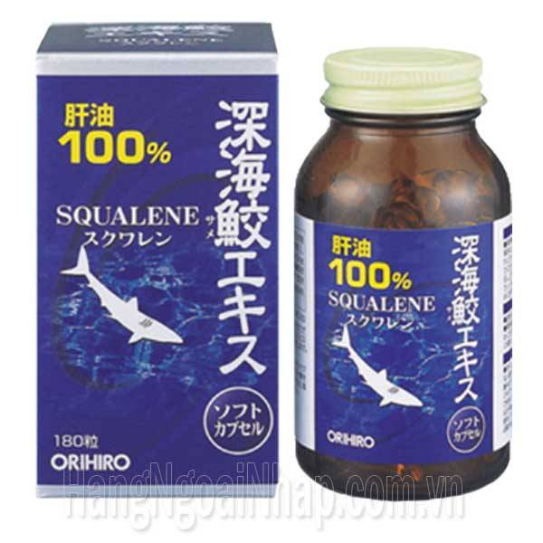 2. Sụn Vi Cá Mập Squalene Orihiro 180 Viên Của Nhật