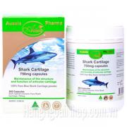 Sụn Vi Cá Mập Aussia Pharma Shark Cartilage 750mg 365 Viên