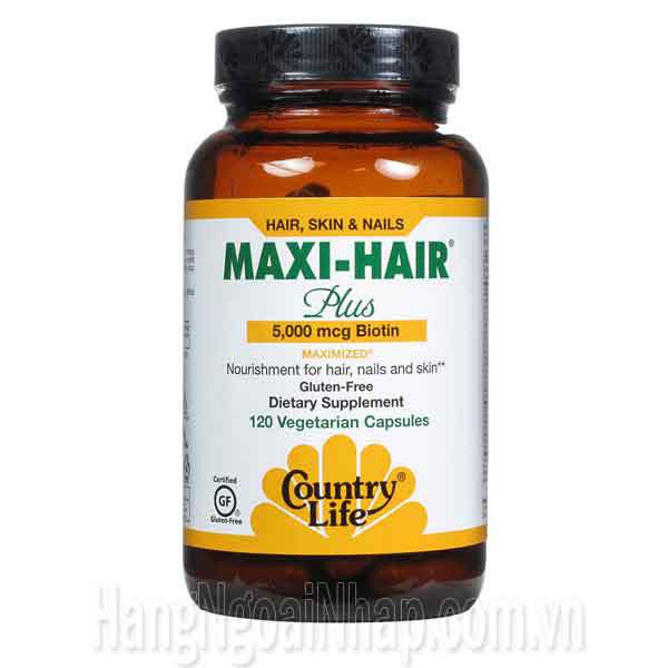 Thuốc Mọc Tóc Trị Hói Đầu Maxi-Hair Của Mỹ - Hiệu Quả Bất Ngờ