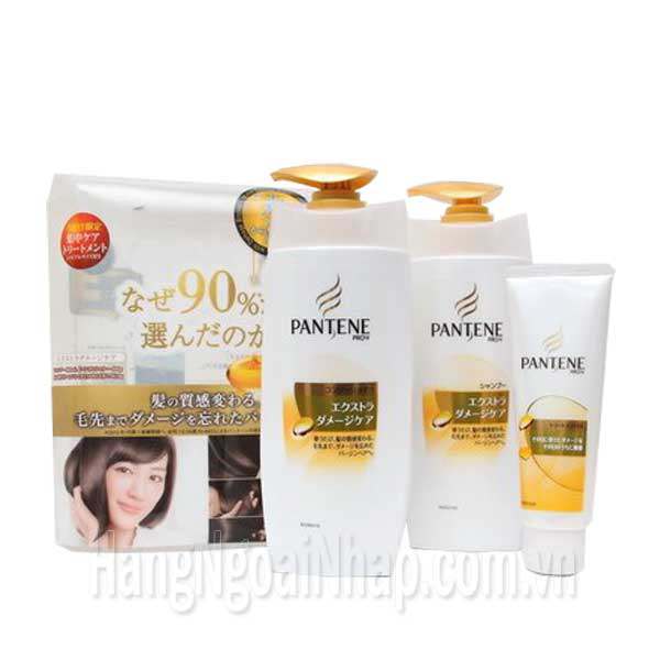 Bộ Dầu Gội Đầu Pantene Màu Vàng Của Nhật Bản