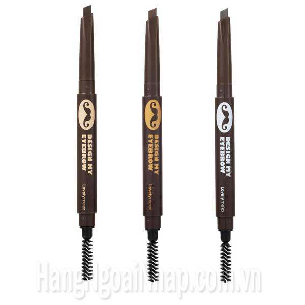Chì Kẻ Mắt Và Chân Mày Lovely Meex Design My Eyebrow Của Hàn Quốc