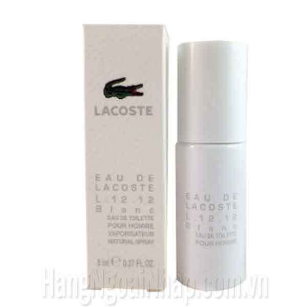 Nước Hoa Lacoste Eau De Lacoste L.12.12 Blanc 8ml – White