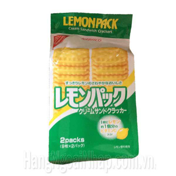 Bánh Quy Hương Vị Chanh Lemon Pack Của Nhật