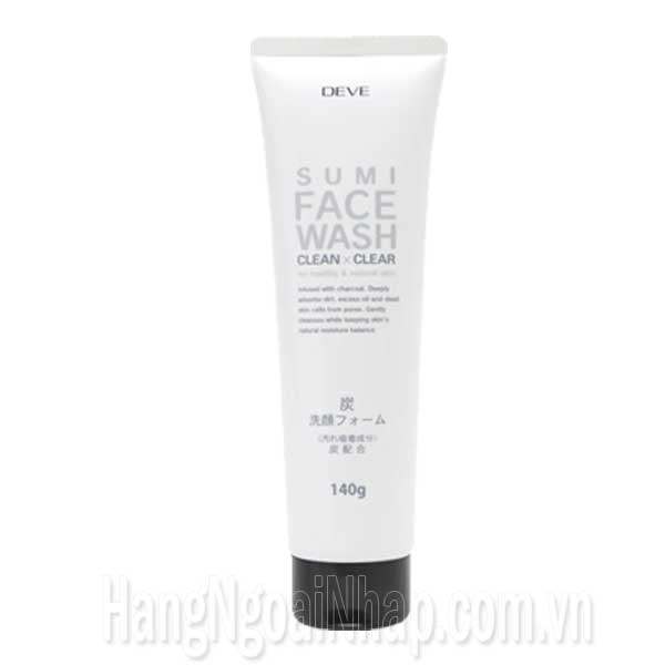 Sữa Rửa Mặt Deve Sumi Face Wash Của Nhật