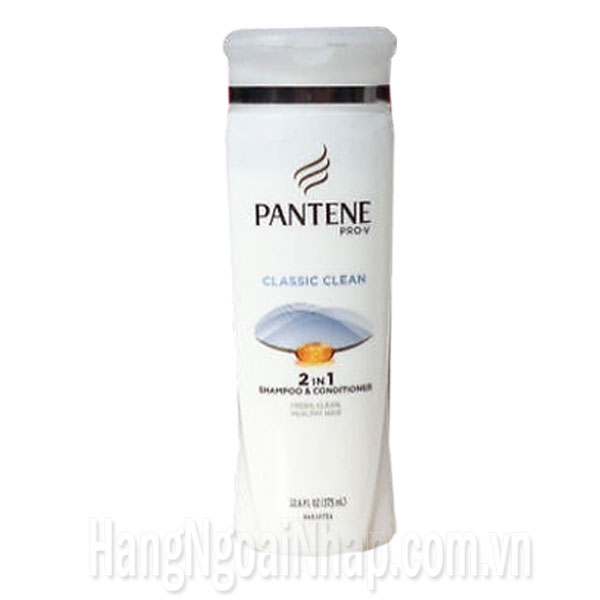 Dầu Gội Kết Hợp Dầu Xả Pantene Classic Care 2 In 1 375ml