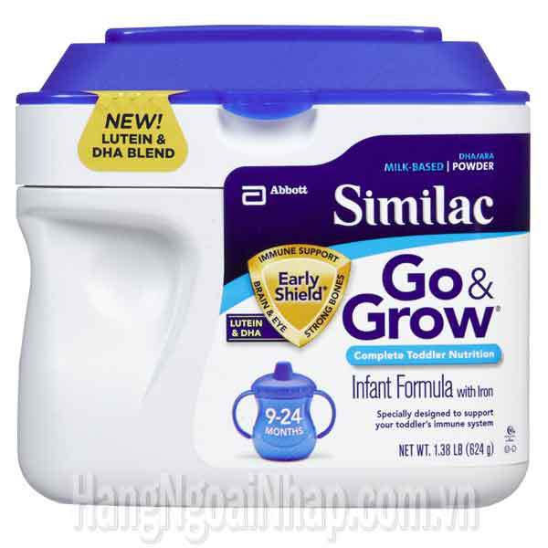 Sữa Bột Similac Go Grow Cho Bé Từ 9-24 Tháng Tuổi