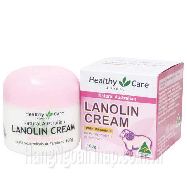 Kem Dưỡng Trắng Da Healthy Care Lanolin Cream With Vitamin E