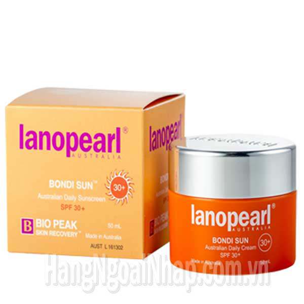 Kem Chống Nắng Bondi Sun Spf 30+ Lanopearl 50ml Của Úc