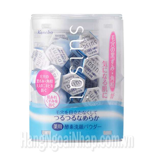Sữa Rửa Mặt Dạng Bột Suisai Kanebo 32 Viên Của Nhật Bản
