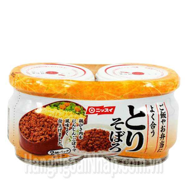 Ruốc Gà Nhật Bản 60g 2 Hũ - Cung Cấp Vitamin, Canxi Cho Cơ Thể