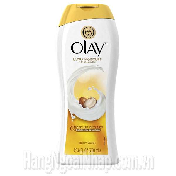 Sữa Tắm Dưỡng Trắng Da Olay Ultra Moisture 700ml Của Mỹ