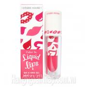 Son Nước Color In Liquid lips Etude House Của Hàn Quốc