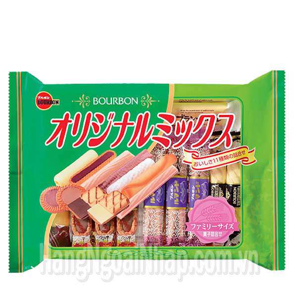 Bánh Thập Cẩm Bourbon Original Mix 20 Cái Của Nhật