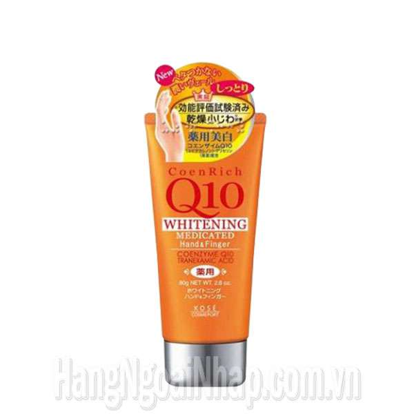 Kem Dưỡng Da Tay Kose Coenrich Q10 Whitening Medicated