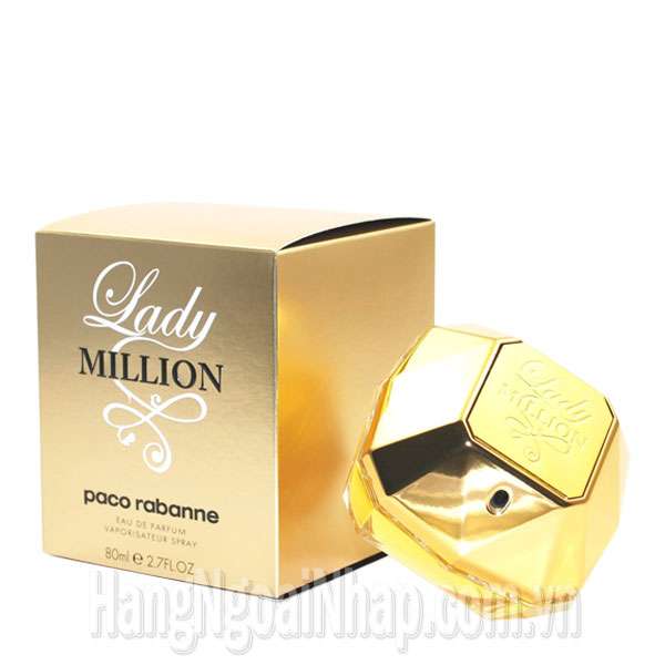 Nước Hoa Cho Nữ Lady Million Paco Rabanne 80ml Của Pháp