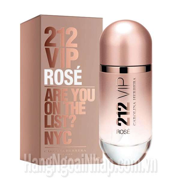 Nước Hoa Cho Nữ Carolina Herrera 212 Vip Rose 80ml Của Mỹ