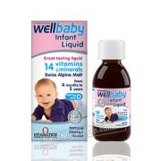 Vitamin Tổng Hợp Bổ Sung Omega 3 Cho Bé WellBaby Infant Liquid