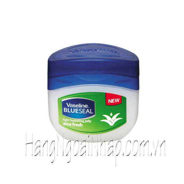 Sáp dưỡng ẩm nha đam Vaseline Blueseal Aloe Fresh 50ml của Mỹ