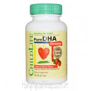 Vitamin Bổ Sung Childlife Pure DHA 250mg 90 Viên Của Mỹ