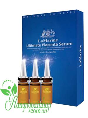 Huyết thanh nhau thai cừu LaMarine Ultimate Placenta hộp màu xanh-Úc