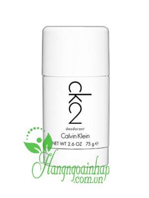 Lăn khử mùi nước hoa nam Calvin Klein CK2 Deodorant 75g của Mỹ