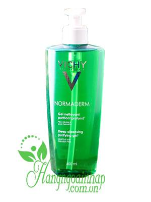 Vichy Normaderm - Sữa rửa mặt dành cho da dầu 400ml của Pháp