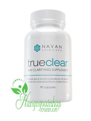 Viên uống trị mụn Navan TrueClear Skin Clarifying Supplement 90 viên