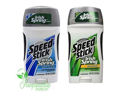 Lăn khử mùi cho nam Speed Stick Irish Spring 76g của Mỹ