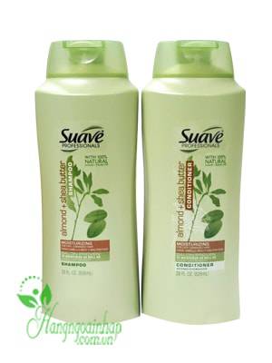 Dầu gội và xả Suave Professionals Almond +  Shea Butter 828ml