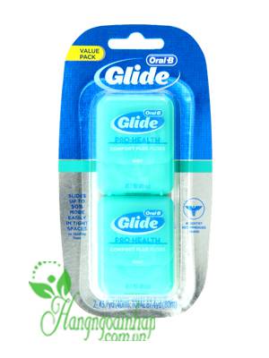 Chỉ nha khoa vị bạc hà Oral-B Glide 2x40 mét của Mỹ