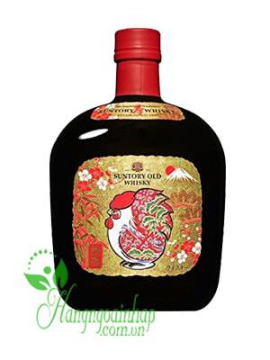 Rượu con gà Suntory Old Whisky 700ml của Nhật 