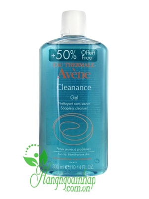 Sữa rửa mặt Eau Thermale Avene Cleanance Gel 300ml của Pháp