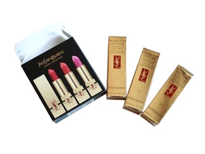 Set 3 cây son môi YSL Yves Saint Laurent của Pháp – Hàng chính hãng