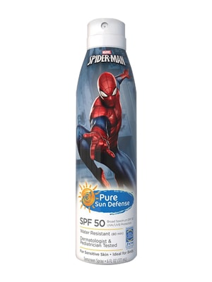 Xịt chống nắng cho bé Spider Man Disney của Mỹ 177ml