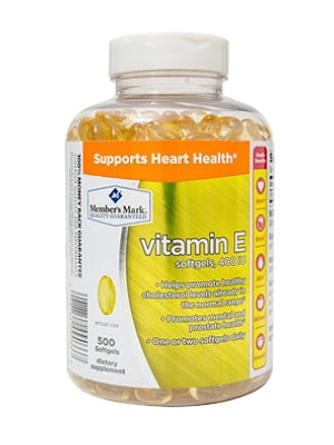 Viên Uống Bổ Sung Vitamin E 400 Iu Supports Heart Health 500 Viên