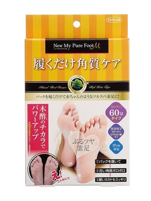 Túi ủ bong da chết bàn chân New My Pure Foot của Nhật Bản