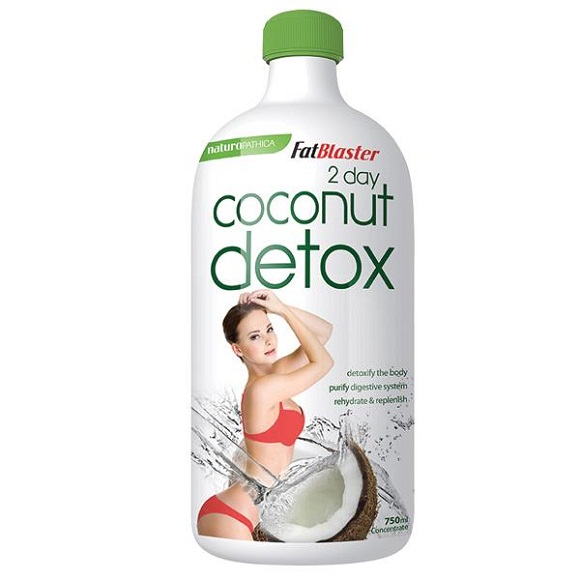 Nước uống CoConut detox 750ml 2 day giảm cân an toàn chính hãng Úc