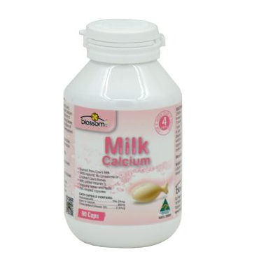 Canxi sữa cho bé - Milk Calcium Blossom For Kids 90 viên của Úc