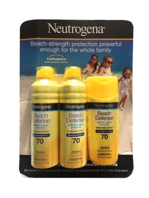 Neutrogena Beach Defense SPF 70, Kem Chống Nắng Hiệu Quả